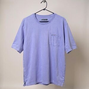 Greg Norman Men's XL Purple Short Sleeve Crew Neck T-Shirt